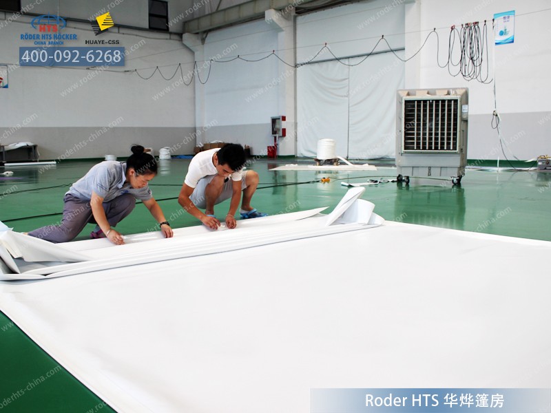 華燁篷房篷布車間 華燁篷房篷布車間