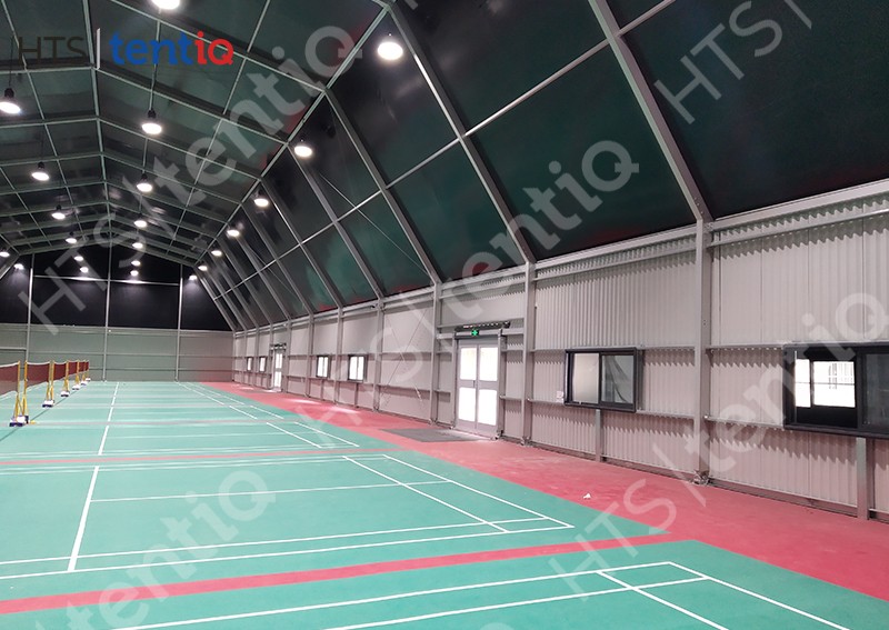 折線形網球館篷房 折線形網球館篷房