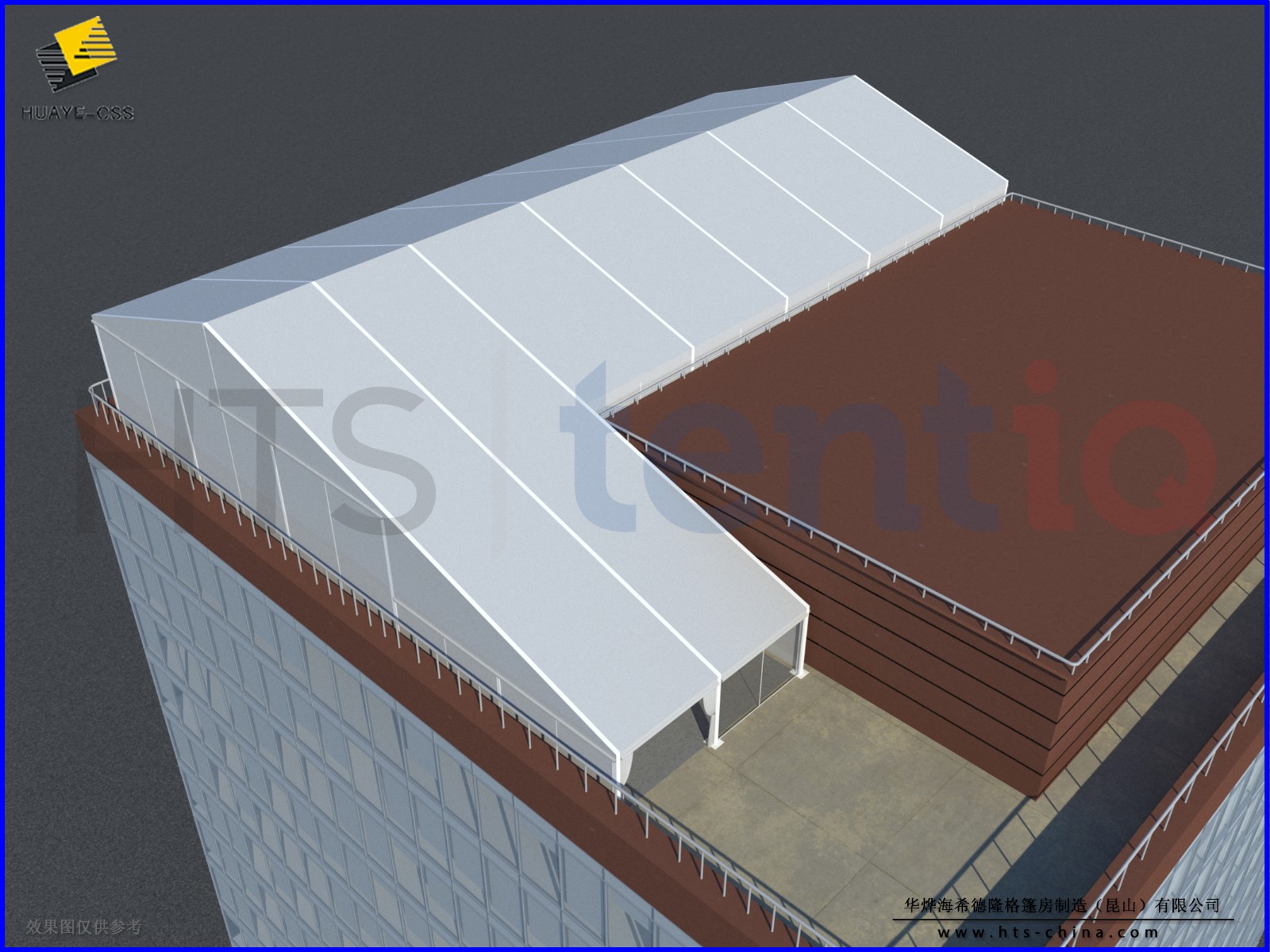 7樓樓頂又一座籃球館篷房投入使用 7樓樓頂又一座籃球館篷房投入使用