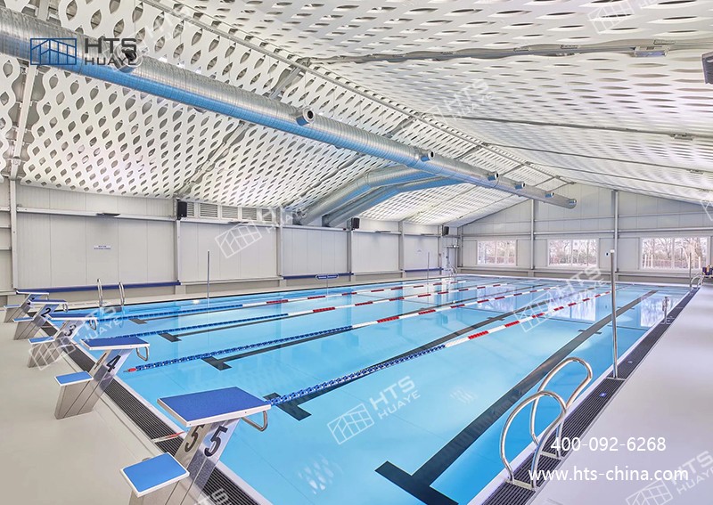 游泳館篷房快速搭建，一鍵開啟 “室內泳池” 模式