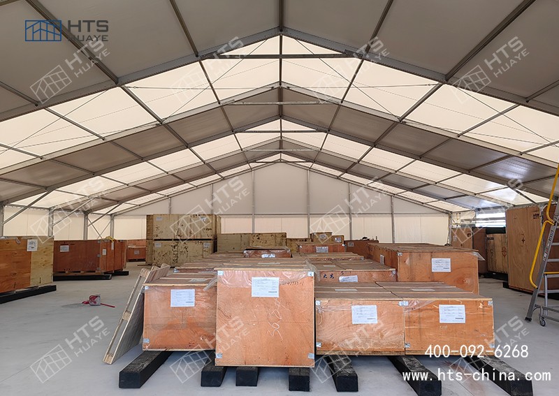 倉儲篷房為核電行業打造高效倉儲空間