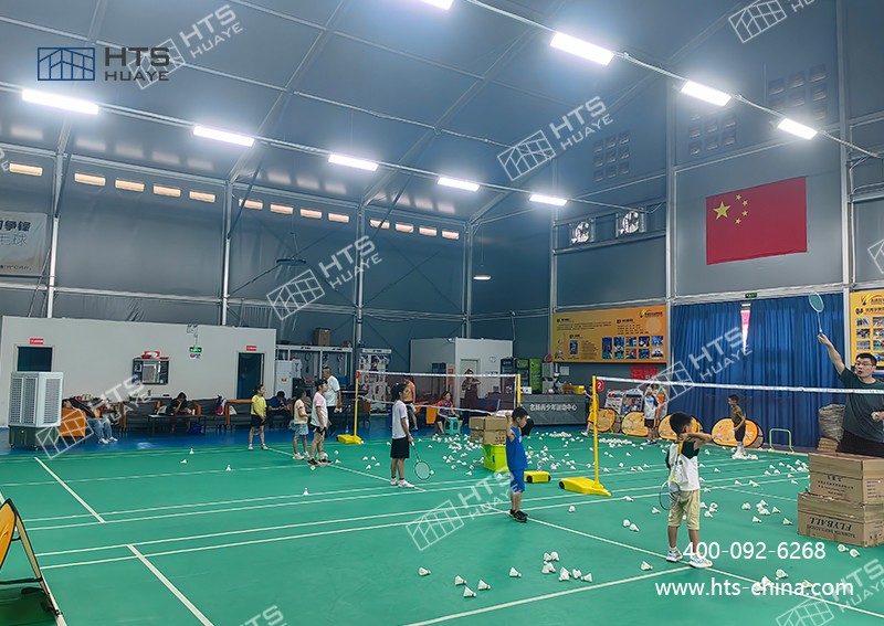 篷房羽毛球館解鎖全天候運動新體驗