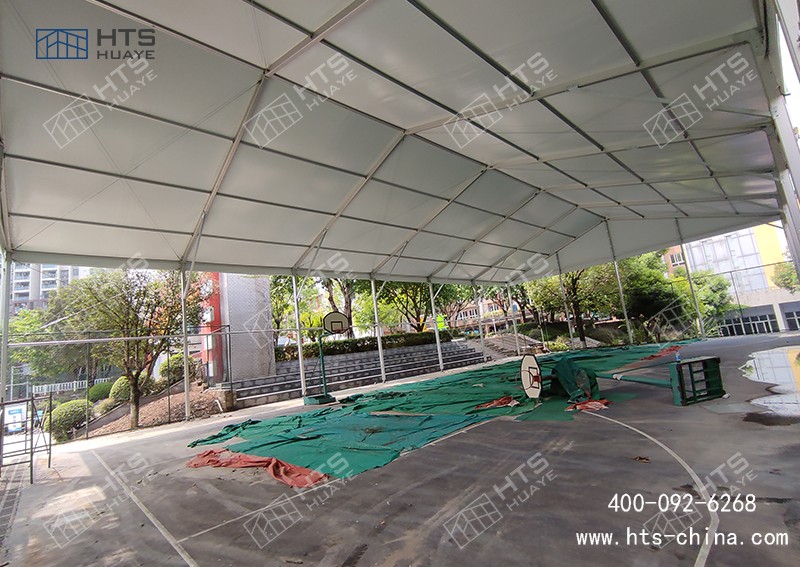 篷房式籃球館的使用年限