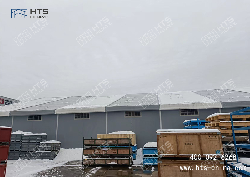 大型倉庫篷房快速滿足臨時倉儲需求，確保物流環節的順暢運行