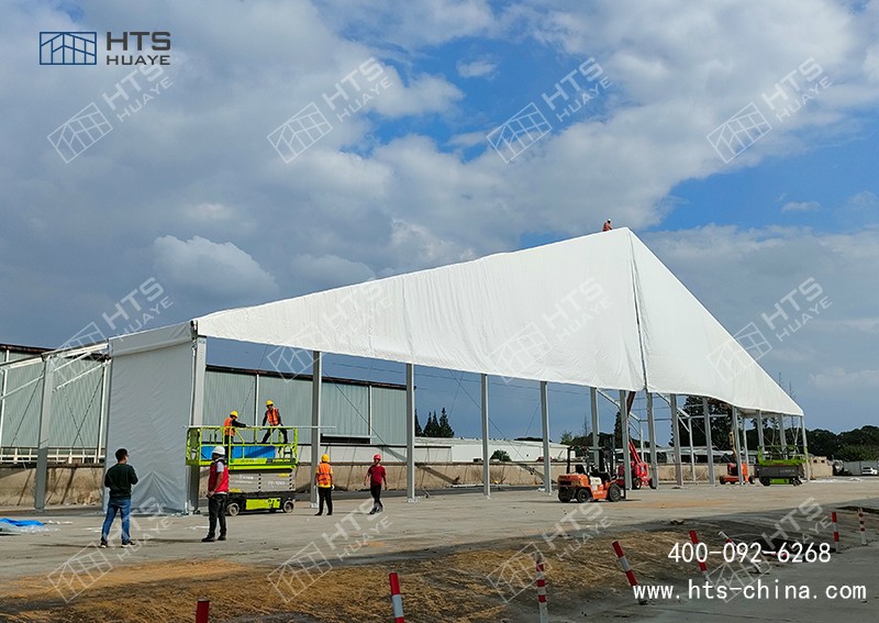 在眾多工業篷房生產廠家中可以選擇華燁建筑科技工廠