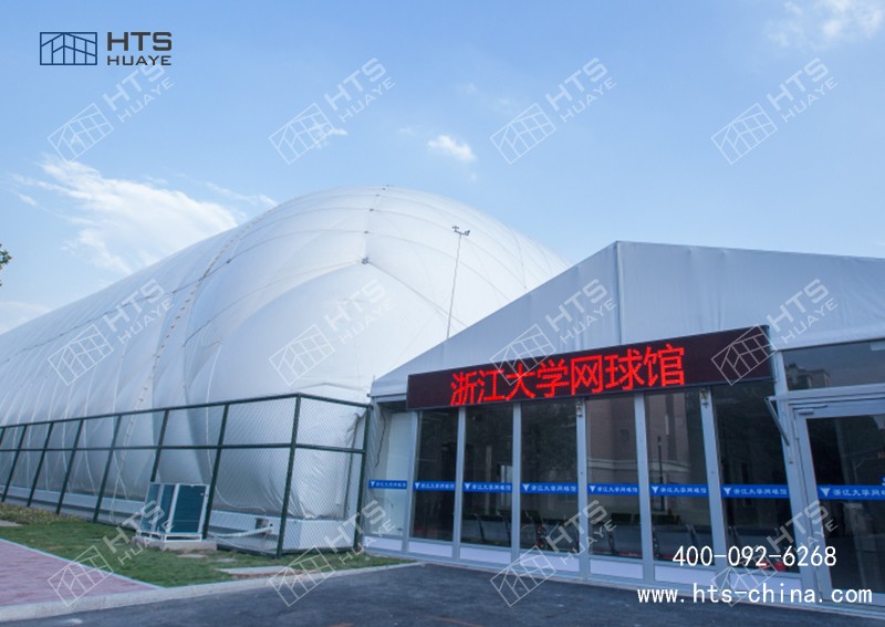 2025年江浙滬各大知名高校都在用鋁合金制篷房建造室內(nèi)球館了