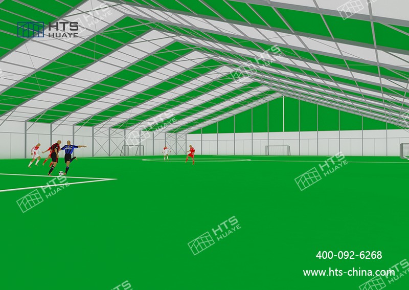 為什么越來越多的人會選擇篷房足球館？