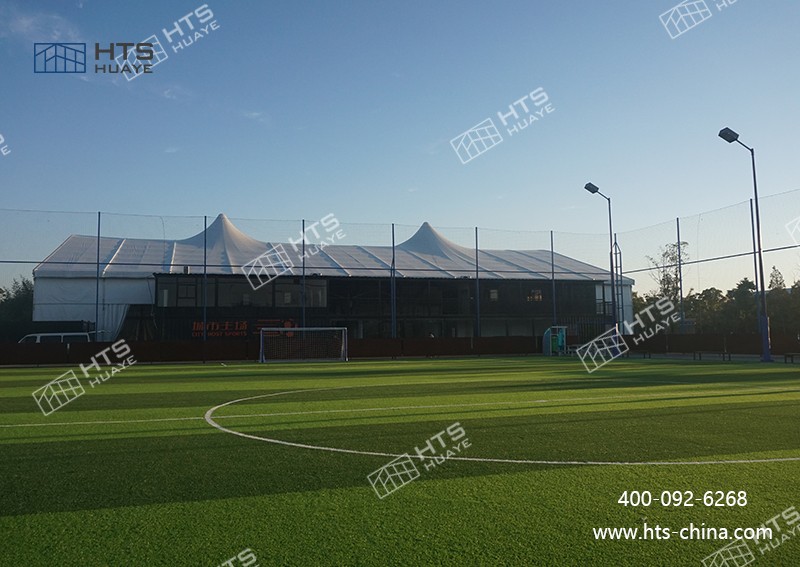 “蘇超” 火爆出圈，篷房足球館咨詢升溫