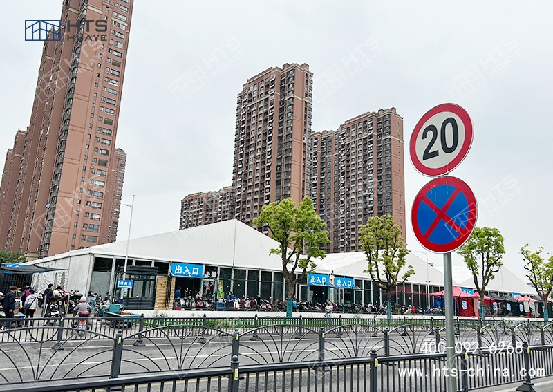 鋁合金菜市場篷房成為民生工程與企業運營的優選方案